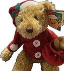 Sammy Santa Bear Avon Collection Russ F661851 Tags Sitting