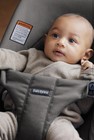 Babybj  rn Bouncer Balance Soft  Dark Gray Woven jersey  Tri-fabric