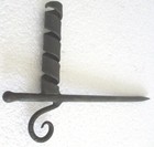 Antique Vintage Old Candle Holder Spiral Miners Sticking Tommy  