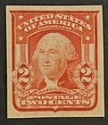 Travelstamps  Us Stamps Scott  320 2 Cent Washington Imperf  Mint Mnh Og
