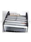 Displays2go 20    Display Case W  Cabinet - Silver Metal   Trade-show  W  Lights