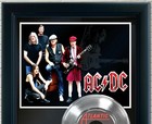 Ac dc  hell s Bells  Framed 45 Platinum Record Display