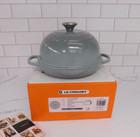 Le Creuset Signature Cast Iron 1 75 Quart Bread Oven  Sea Salt - New