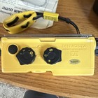 Minolta Weathermatic A Underwater 110 Film Camera  Built-in Flash  Yellow