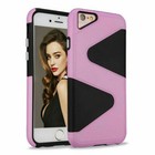 For Apple Iphone 6 7 8  Plus Shockproof Hybrid  Cover Case   Screen Protector