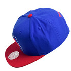 Mitchell   Ness Men s Los Angeles La Clippers Snapback Hat Cap Two Tone Blue Red