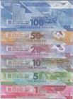 Trinidad   Tobago Set 6 Unc 1 5 10 20-100 Dollar 2019-2020 P 60-65 Polymer Nhb