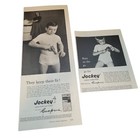 Vtg 50 s Jockey Junior Underwear Print Ads Lot Of 8 Boys Briefs Kid s
