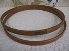 Duchess Vintage Embroidery Hoop Wood Wooden Felt Cushion Lined 7  Round