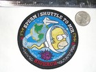 Sts-81 sts-84 Sperm  space  Shuttle To Mir Homer Simpson Biorack Patch Nasa Rare