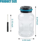 1 8l Digital Coin Counting Piggy Bank For Adult   lcd Counter Jar For All Us Coins