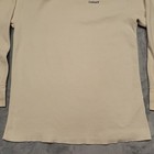 Carhartt Shirt Mens Xl Beige  Waffle Knit Thermal Long Sleeve Workwear K228 Nat