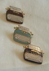 Vintage 30 40 50 Wpm Typing Award  Typists Pins  Lot Of 3 Pins