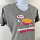 Nike Running T Shirt Youth Xl  16-18  Slim Fit Gray Short Sleeve Crew Neck