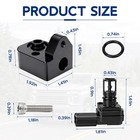 Intake Air Pressure And Temperature Sensor With Black Spacer Kit