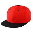 Premium Solid Fitted Cap Baseball Cap Hat  Flat Bill   Brim New