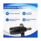 114-0549 Hydrulic Wheel Motor Compatible With Exmark Toro Parker Replace 114-   