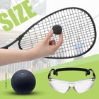 2 Pack Beginner Squash Racquet Set Includes 2 Racquets With Racket Bags 2 Anti