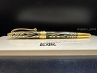 Montblanc Meisterstuck Classique Rollerball Pen With Box Black Gold Star Pen