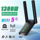Usb 3 0 Wireless Wifi Adapter 1300mbps Long Range Dongle Dual Band 5ghz Network