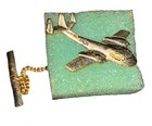 E-3 Boeing Aircraft Tie Tack Vintage Military Plane Air Force Men   s Tie Accesor
