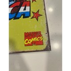 Captain America Marvel Comics Tin Sign Retro Metal Wall Art Decor