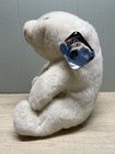 Coca Cola Bear 1995 12  Plush Stuffed Animal White Polar Vintage W tags 