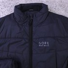 Gore Wear Windstopper Cycling Jacket Mens Small Full Zip Black Puffer Windproof
