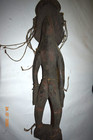 Papua New Guinea Ritual Figure  Shell Eyes   Earrings 23    1900s
