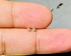 Solid 14k Yellow Gold Stud Earring Basket 1 5 Ct Round Ball Brilliant Studs 2mm