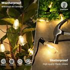 100ft Outdoor String Lights For Patio Waterproof Connectable St38 Led Light Stri