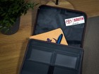 New Genuine Toyota Oem Owners Manual Document Holder Portfolio Black Leather