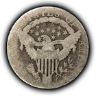 1807 10c Draped Bust Silver Dime - Tough Early Us Coin - Sku-b5811