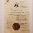 1916 Philippine Islands Passport Of Army Brigadier General Frank Kerby Fergusson