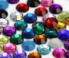 4 5mm Ss20 Assorted Acrylic Rhinestones Plastic Flat Back Gems For Craft 1000 Pc