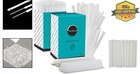 1000 Long Clear Plastic Straws Bpa Free Disposable For Parties   Restaurants