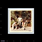 Old Vintage Square Color Photo Trio Men Glasses 1970 Snapshot Photograph Pic