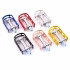 Mks Bm-7 Alloy Anodized 9 16  Pedal Mtb Bmx Old School Flat Bike Pedals