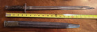 Well Marked Sanderson M1907 British Bayonet With Broad Arrow Units Etc    Sheath
