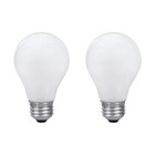 Sylvania Incandescent Light Bulb  25w 2 Count  pack Of 1   Soft White Finish