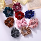 Women Girl Hair Scrunchies Velvet Elastic Hair Bands Scrunchy Rope Ties Lot 