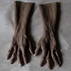Silicone Gloves With Realistic Black Skin   Black Artificial Limb Gloves  Gloves