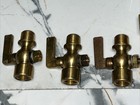 16 Qty  Bulk- Brass Petcock Drain Valve Fuel Tap 1 4  Stationary 30009 Pn63 -new