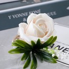 Champagne Rose Chest Flower Wedding Men s Brooch Outdoor Welcome Decoration