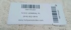 Vintage Hollywood Video Store Membership Card   Key Chain New Tulsa Oklahoma 90s
