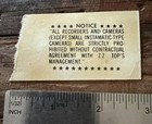 1980 Zz Top Ticket Stub Amarillo Texas Deguello Expect No Quarter Concert