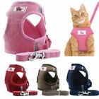 Pet Control Small Dog Harness Soft Mesh Walk Collar Safety Strap Vest Leash Xs-l