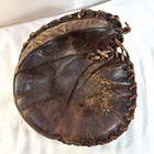 Vintage Early Buckle Back Catchers Mit Baseball Glove