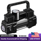12v Auto Heavy Duty Portable Air Compressor Car Tire Inflator Electric Pump New