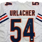 Autographed signed Brian Urlacher Hof 18 Chicago White Football Jersey Bas Coa